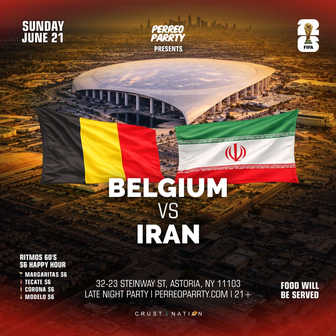 Soccer Game Viewing Party: Ritmos 60 BELGIUM vs IRAN event image
