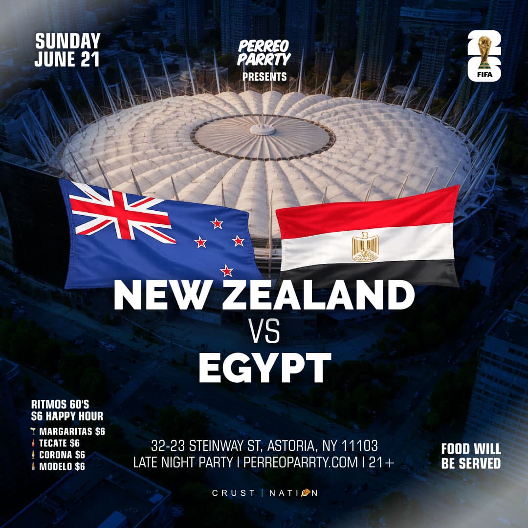 Soccer Game Viewing Party: Ritmos 60 NEW ZEALAND vs EGYPT event image