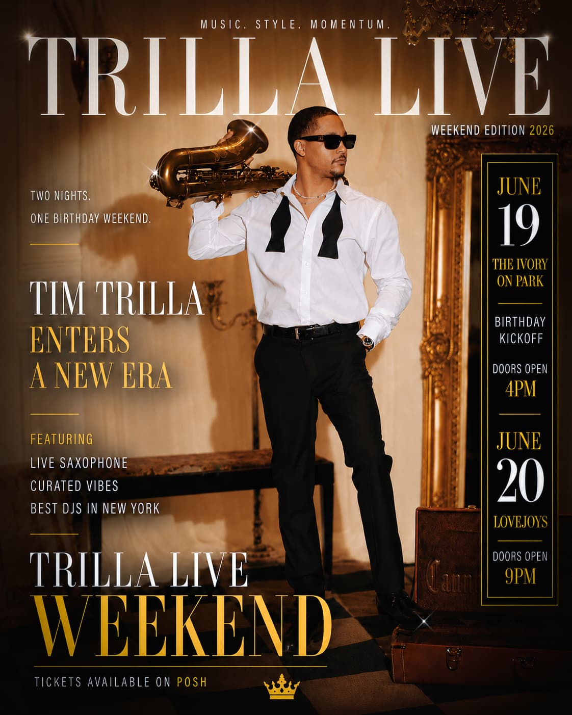 Trilla Live Weekend '26 event image