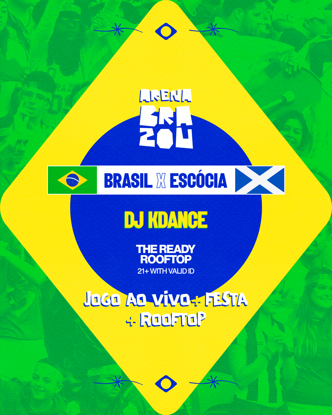 Scotland vs Brazil Watch Party in NYC event image