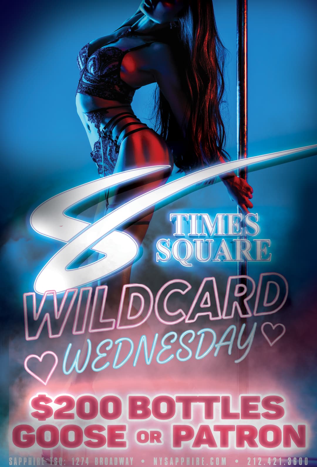 WildCard Wednesdays Sapphire Timesquare event image