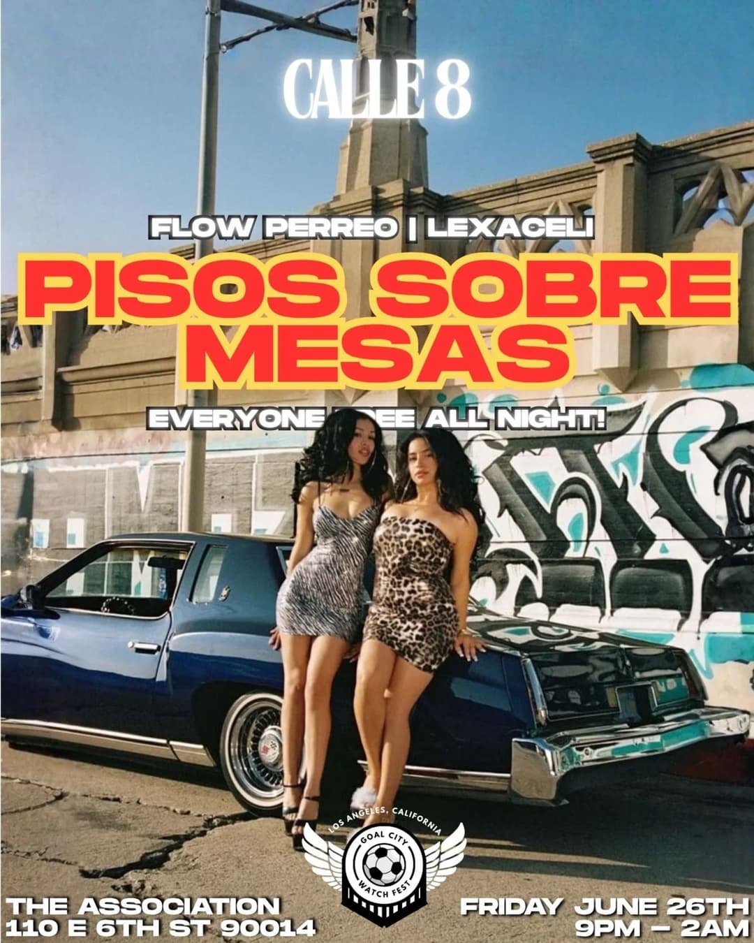 Pisos Sobre Mesas: World Cup After Party event image