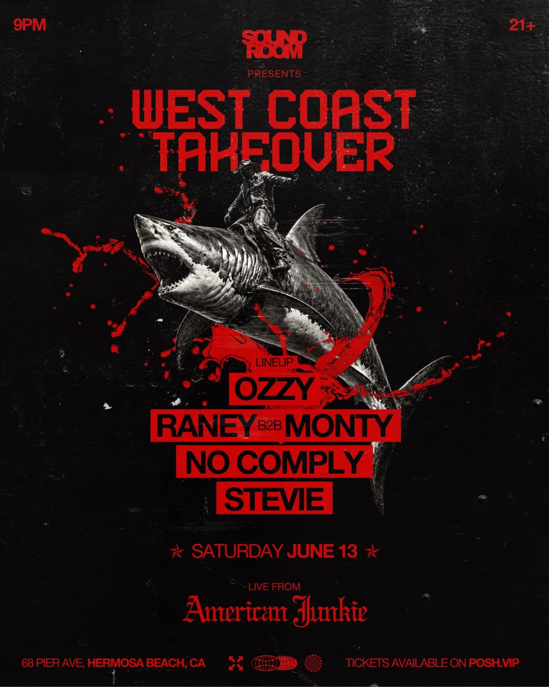 SOUND ROOM  WEST COAST TAKEOVER event image