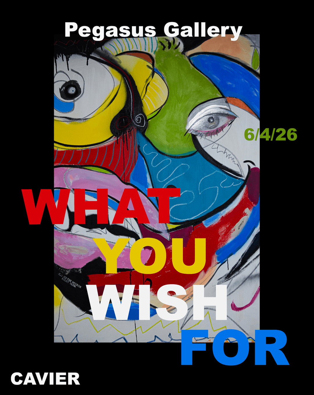 "WHAT YOU WISH FOR" SOLO SHOW BY CAVIER event image
