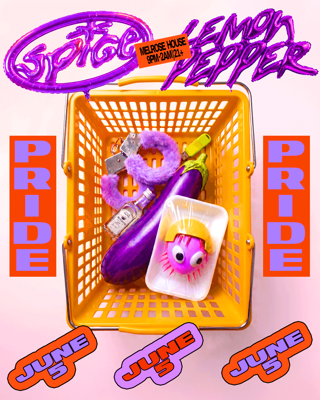 Lemon Pepper x SPICE Pride Party event image