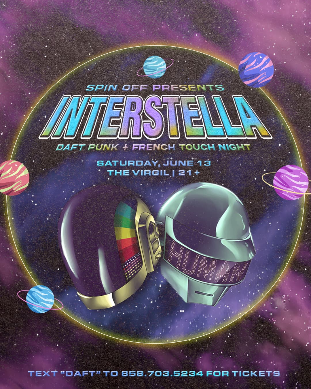 Interstella: Daft Punk + French Touch Night event image