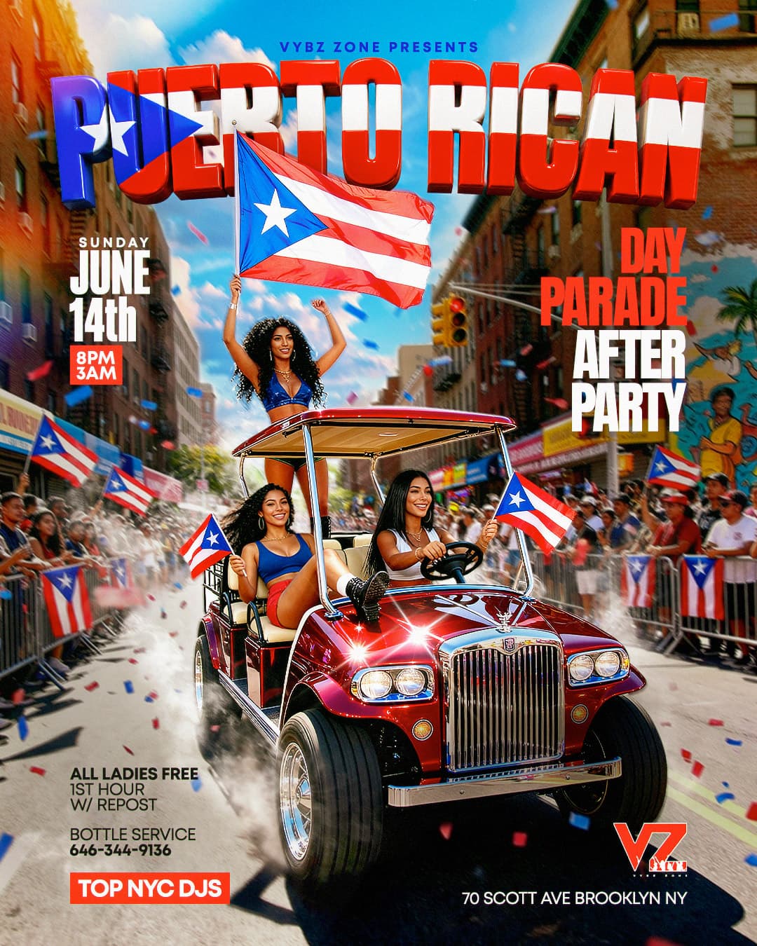 PUERTO RICAN DAY 🇵🇷 PARADE AFTERPARTY🔥 event image