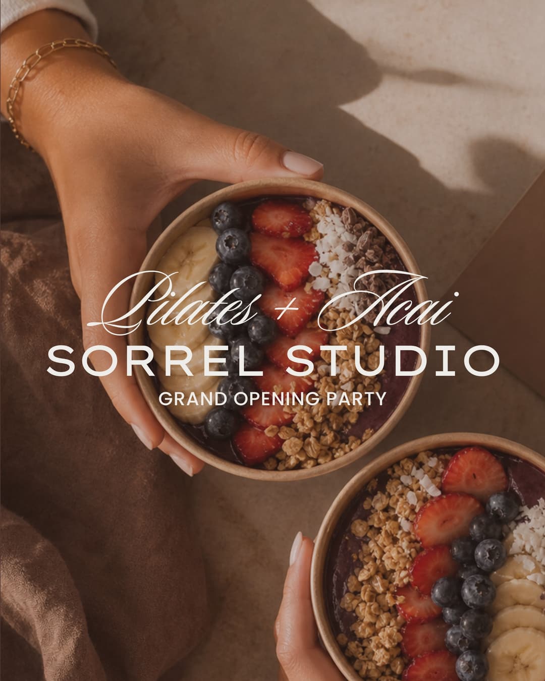 Acai + Pilates - Sorrel Studio Grand Opening Party event image