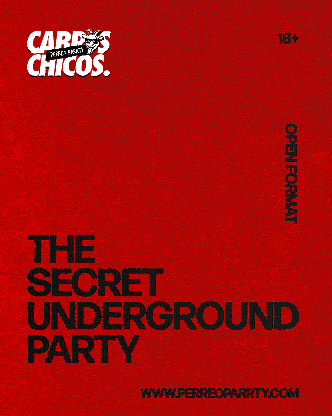 Cabros Chicos - Uderground Y2K & Top 40 Parrty (18+) event image