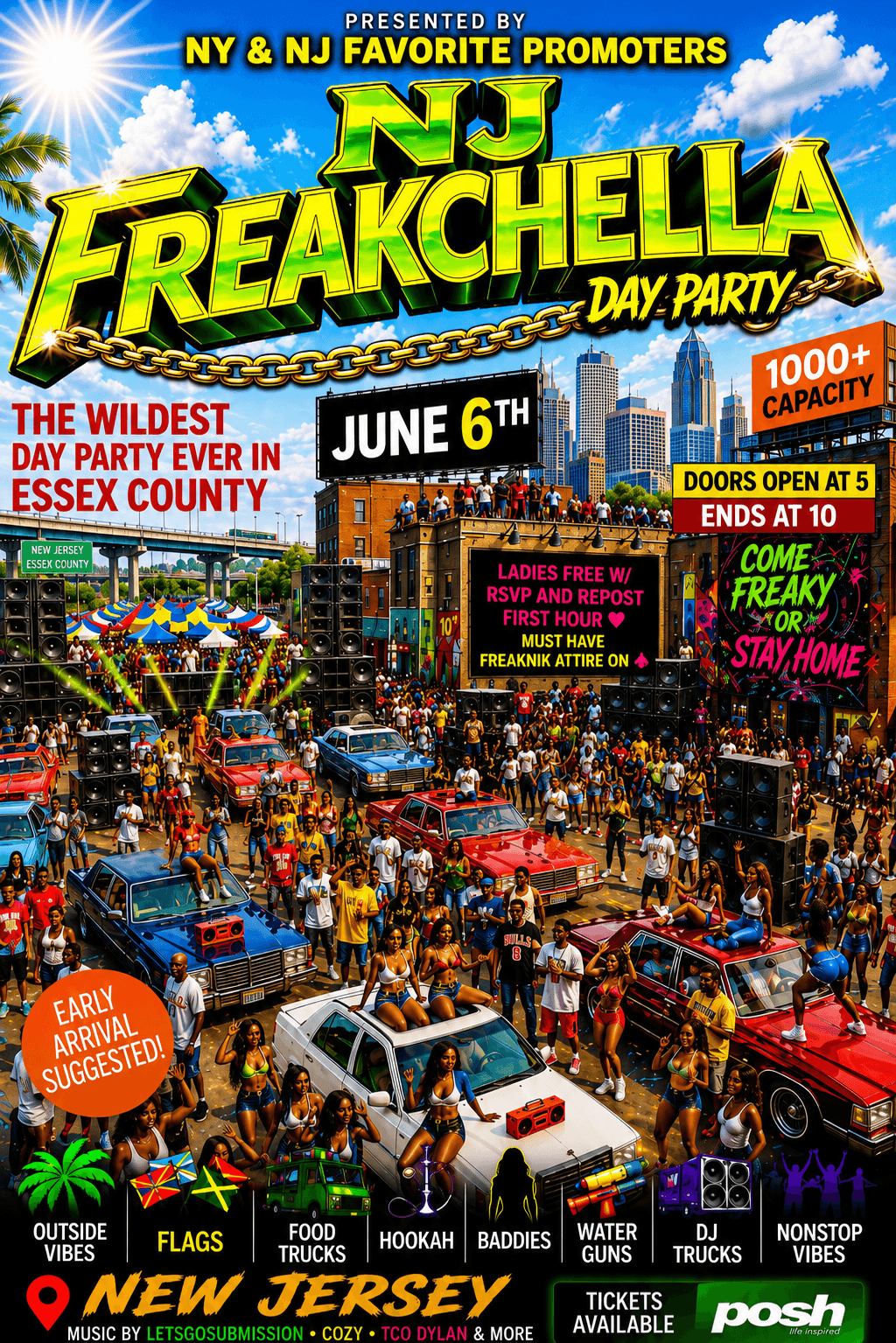FREAKCHELLA  : THE BEST FREAKNIK PARTY EVA event image