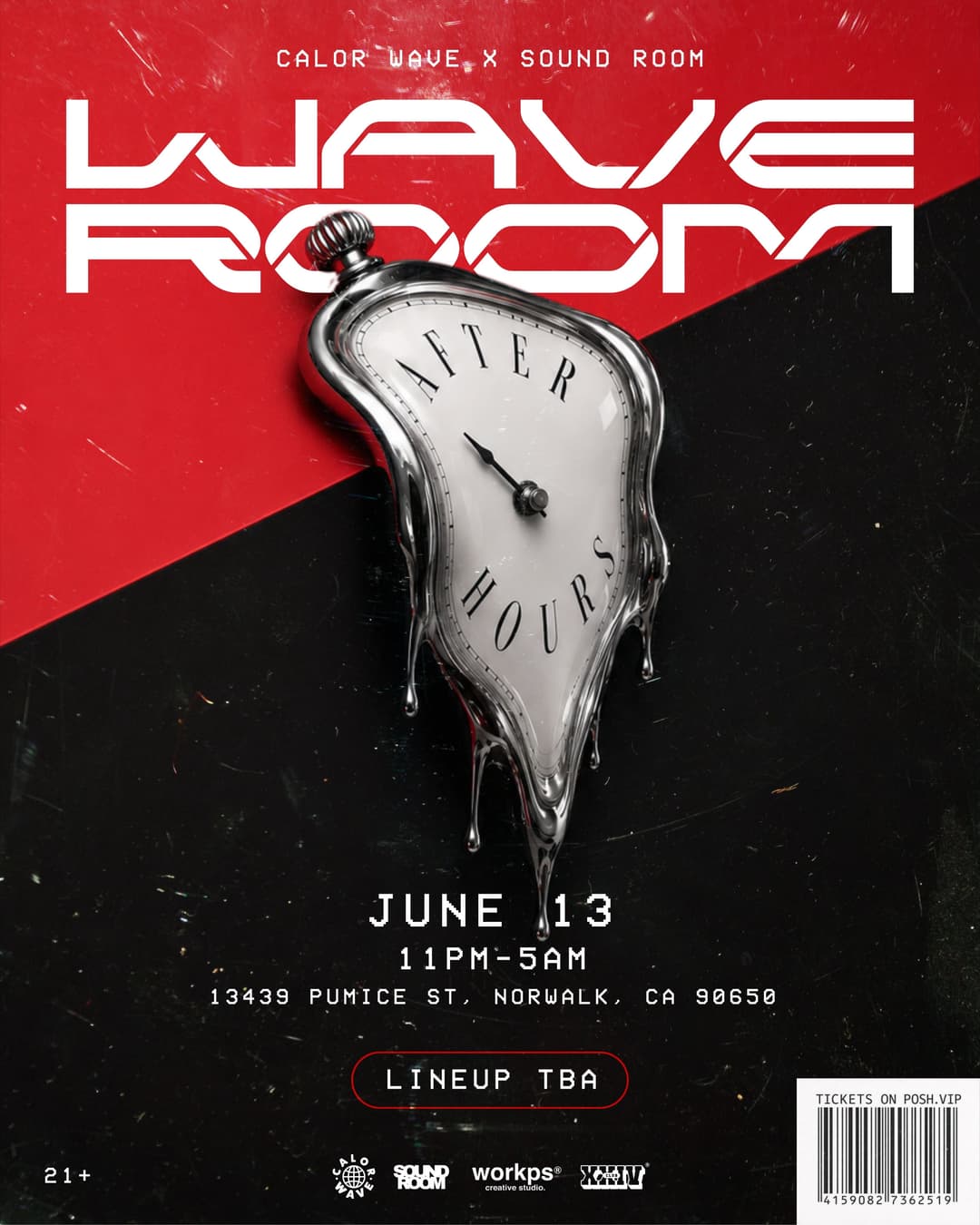 CALOR WAVE x SOUND ROOM Presents: WAVE ROOM event image
