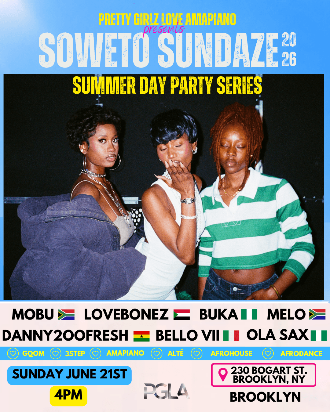 Soweto Sundaze: Brooklyn event image