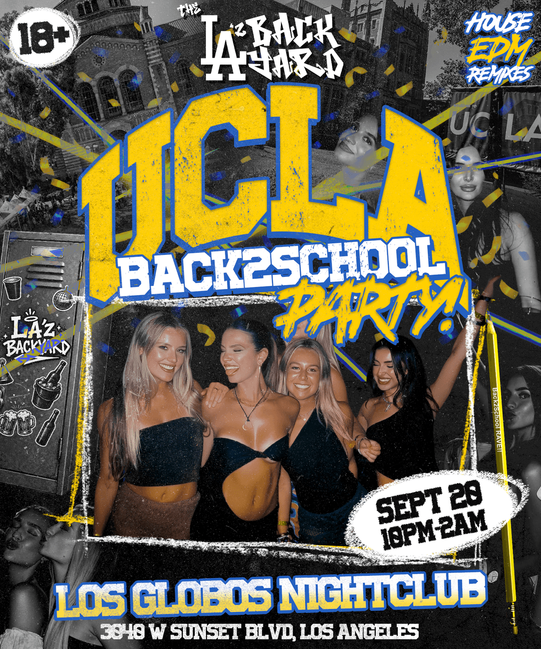 UCLA BACK TO SCHOOL PARTY event image