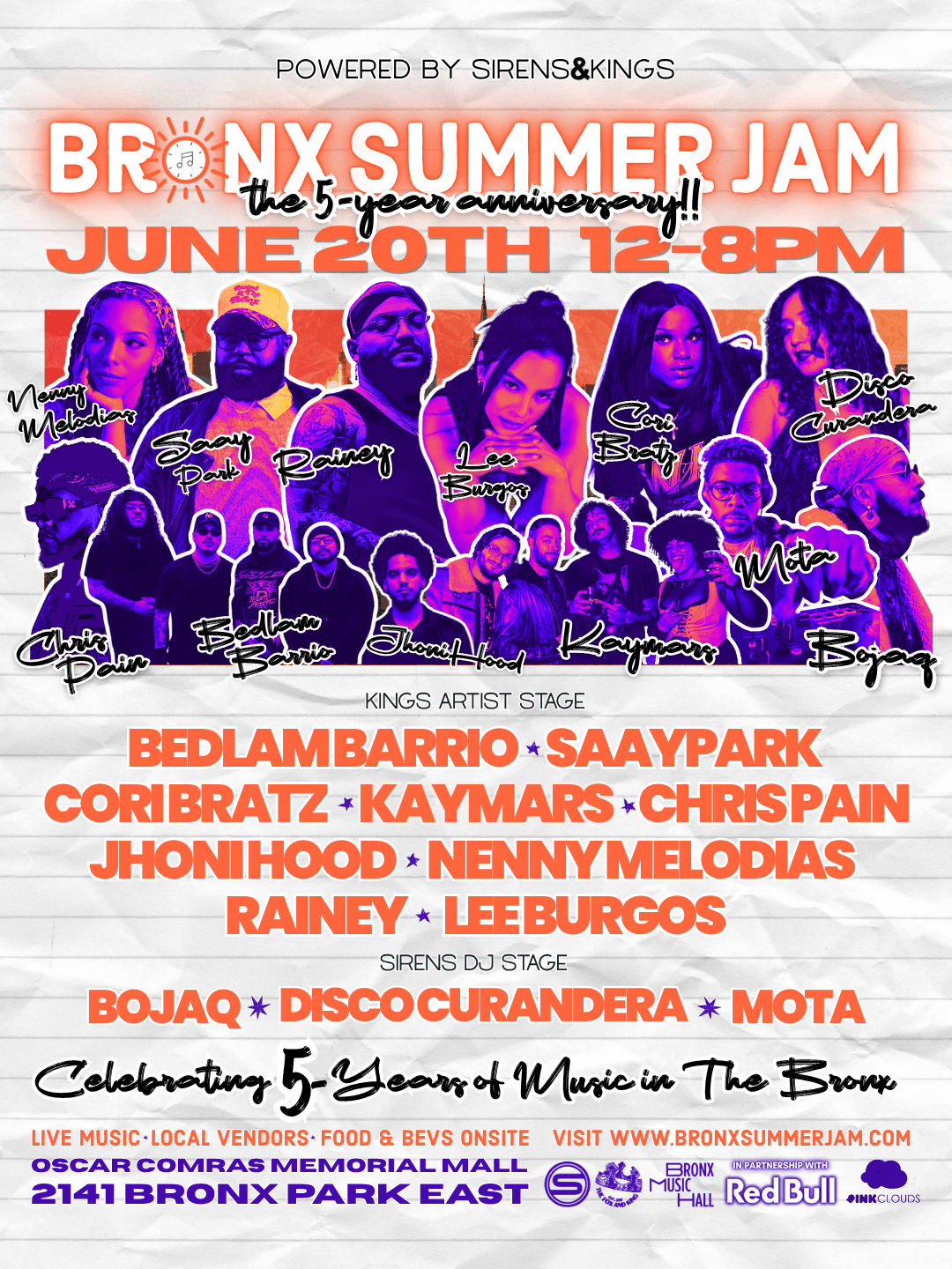 Bronx Summer Jam '26 event image