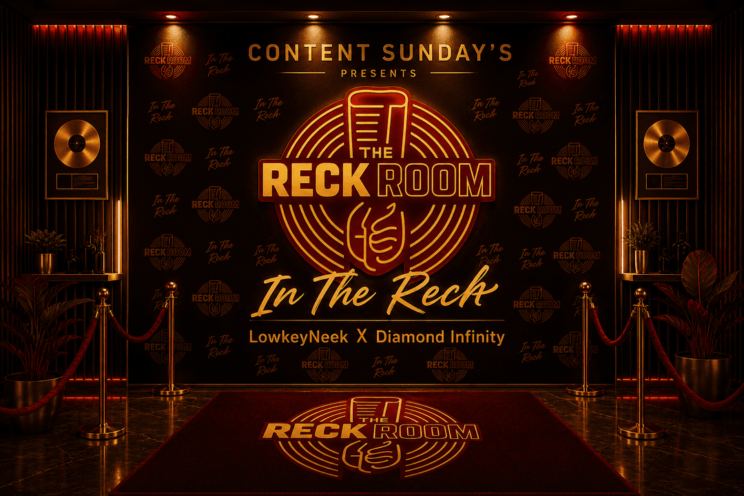Content Sundays in The Reck Room 🔥 event image