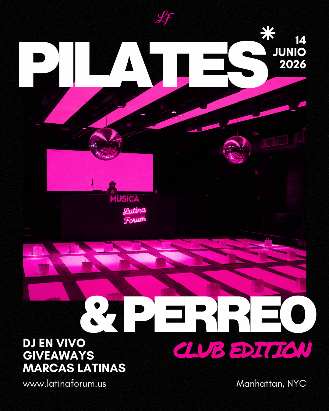 PILATES Y PERREO – NYC 
Club Edition event image