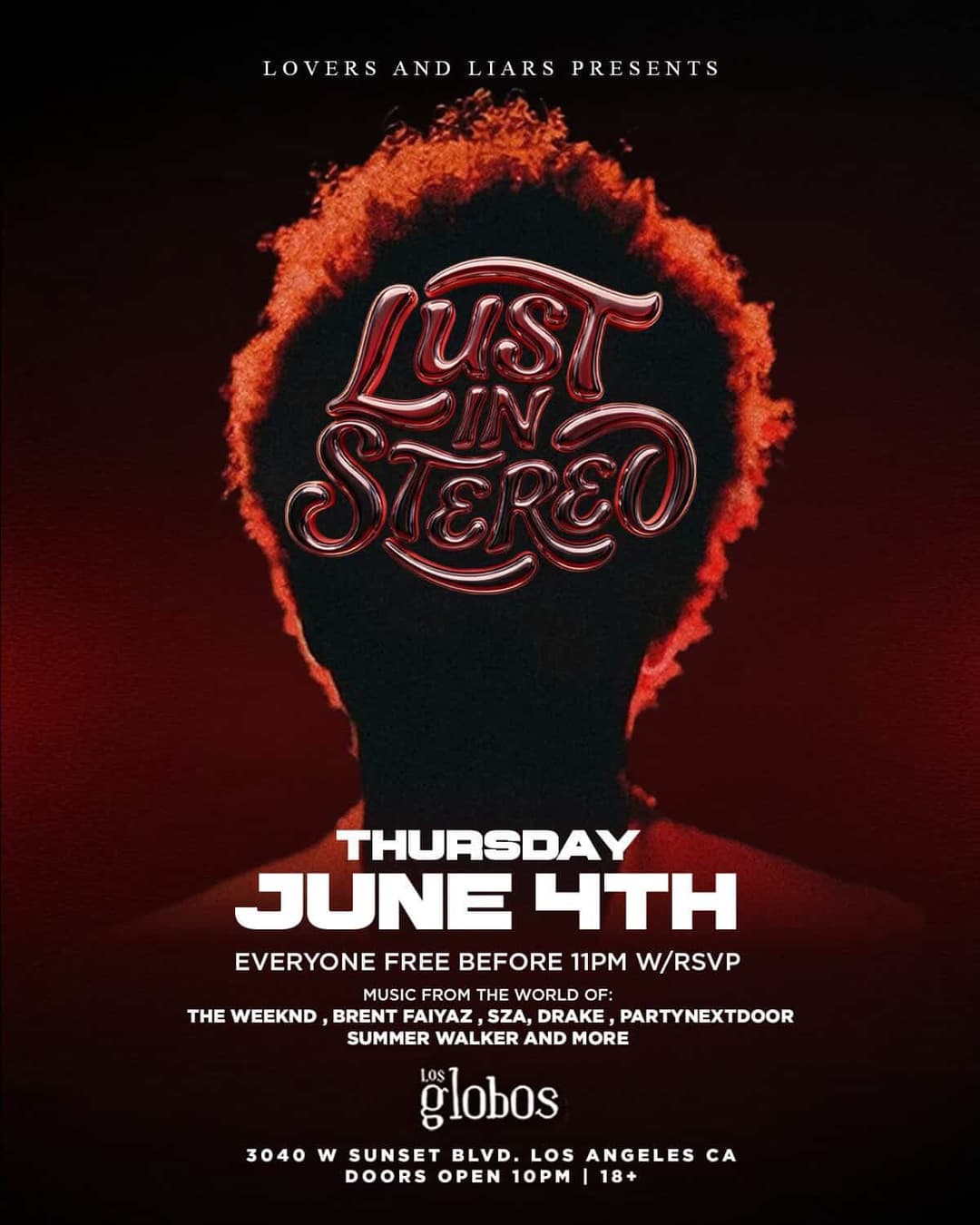Lust In Stereo : A Toxic Rnb Party event image