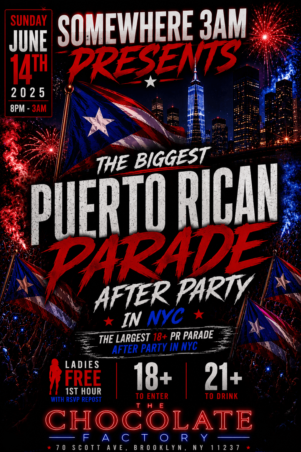 PUERTO RICAN DAY PARADE AFTER PARTY event image