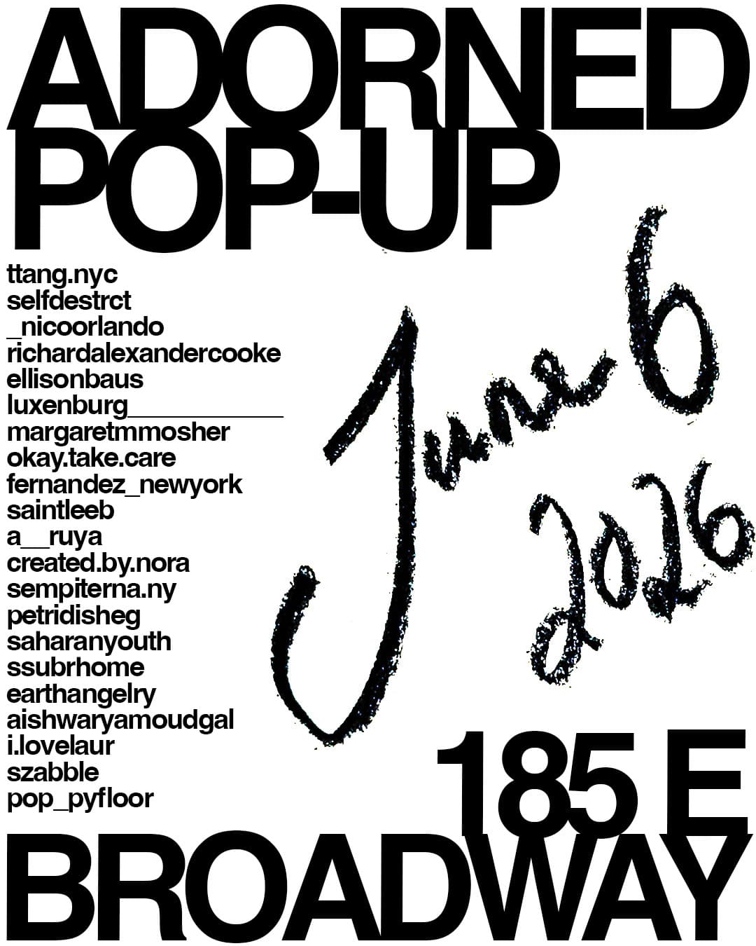 INDEPENDENT DESIGNER POP-UP event image