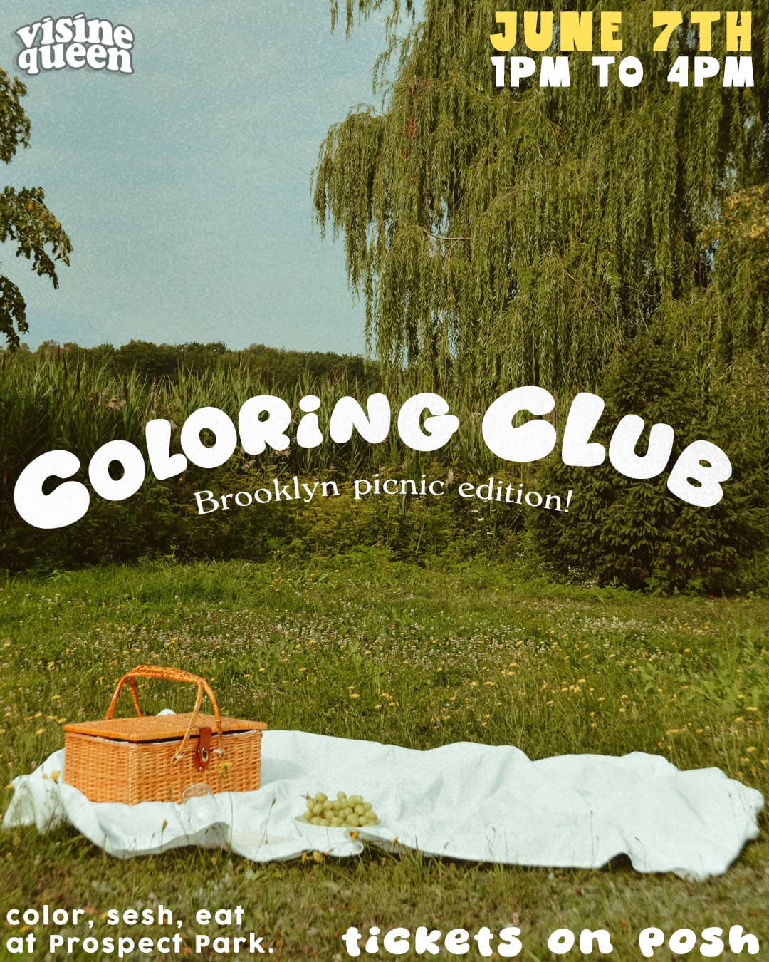 VQ's Coloring Club: A Picnic in Brooklyn event image