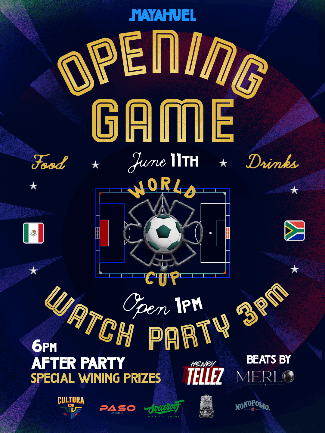 WORLD CUP WATCH PARTY 🌍 event image