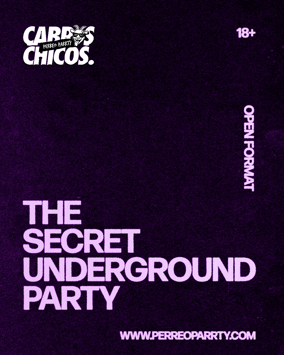 Cabros Chicos - Underground Y2K & Top 40 Parrty (18+) event image