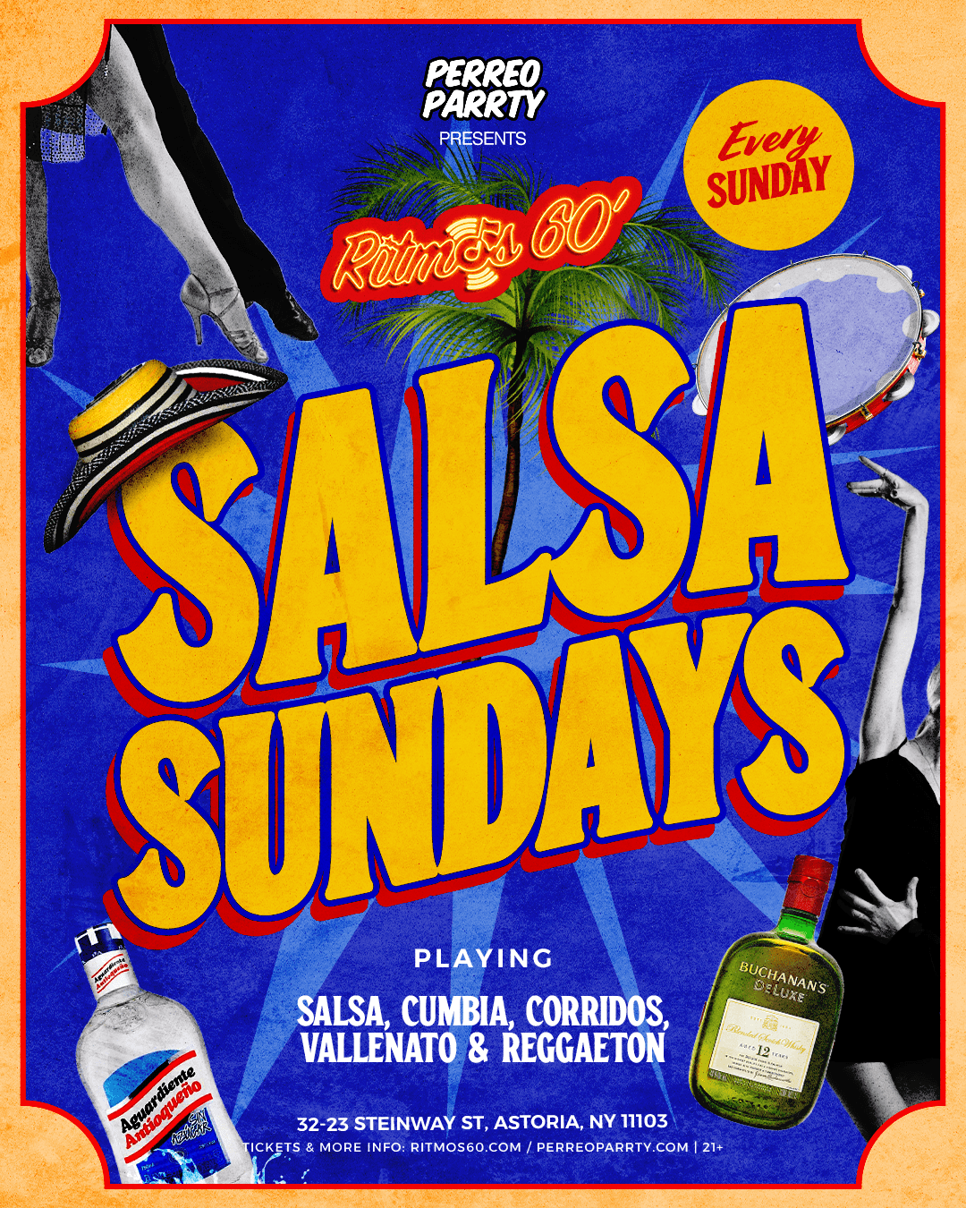 Ritmos: Salsa Sundays Colombian Latin Dance Party NYC event image