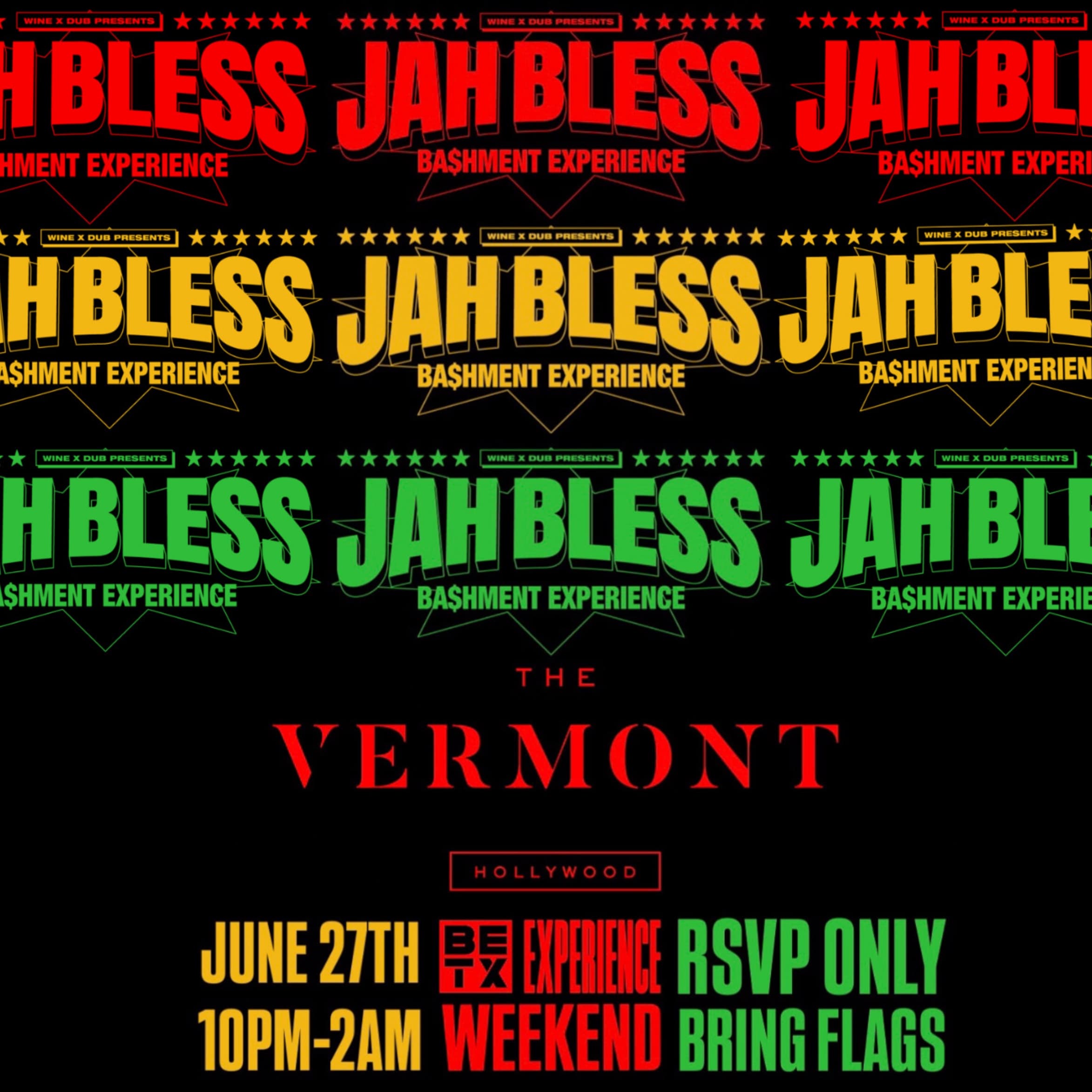 JAH BLESS BASHMENT BETX WEEKEND ‘26 event image