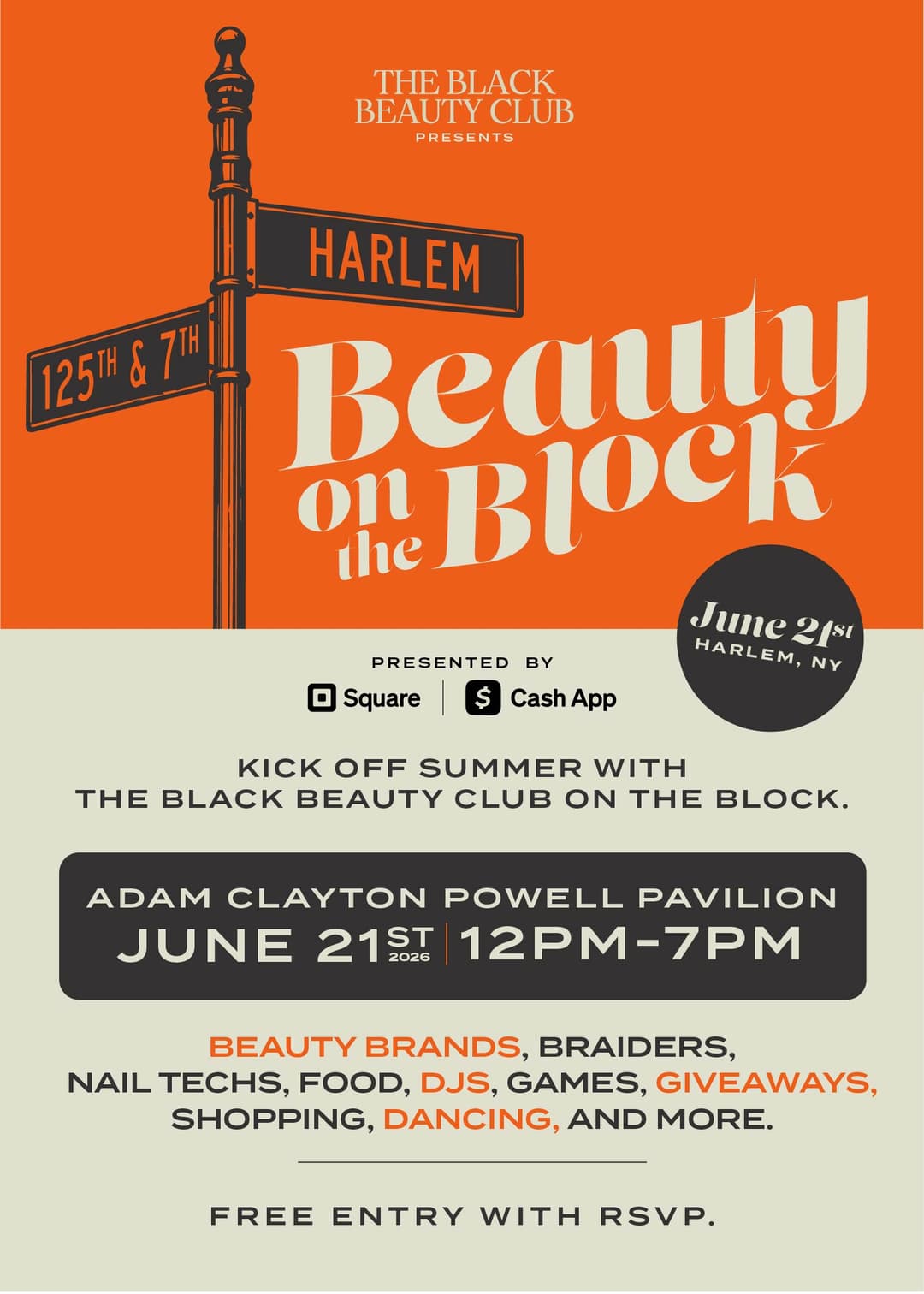 Beauty on The Block event image
