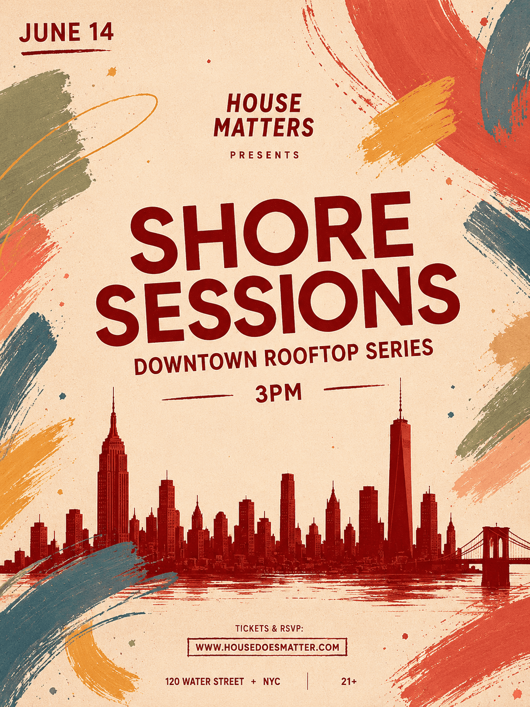 Shore Sessions - House Music Sunday Sunset Series event image