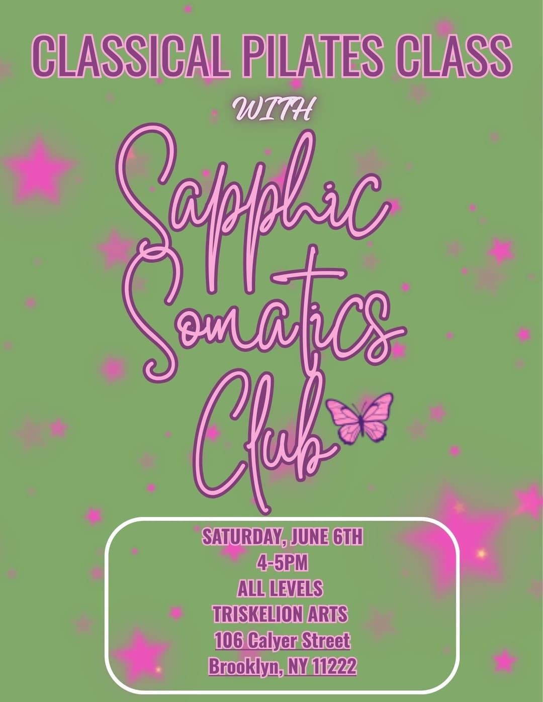 Pilates With Sapphic Somatics Club event image
