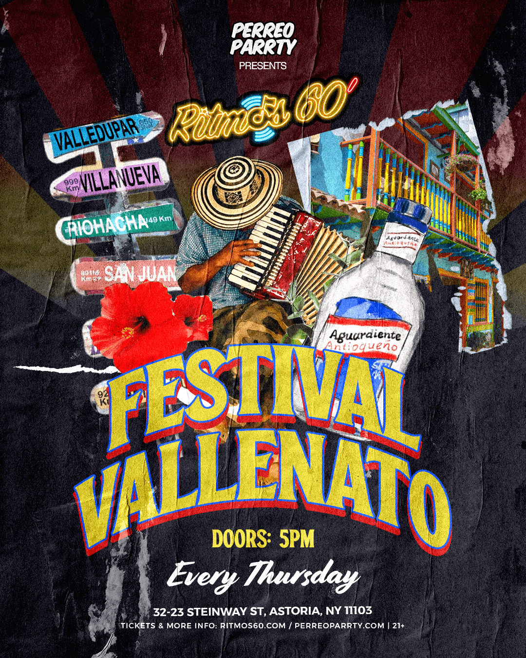 Ritmos: Festival de Vallento Colombian Latin Party NYC event image
