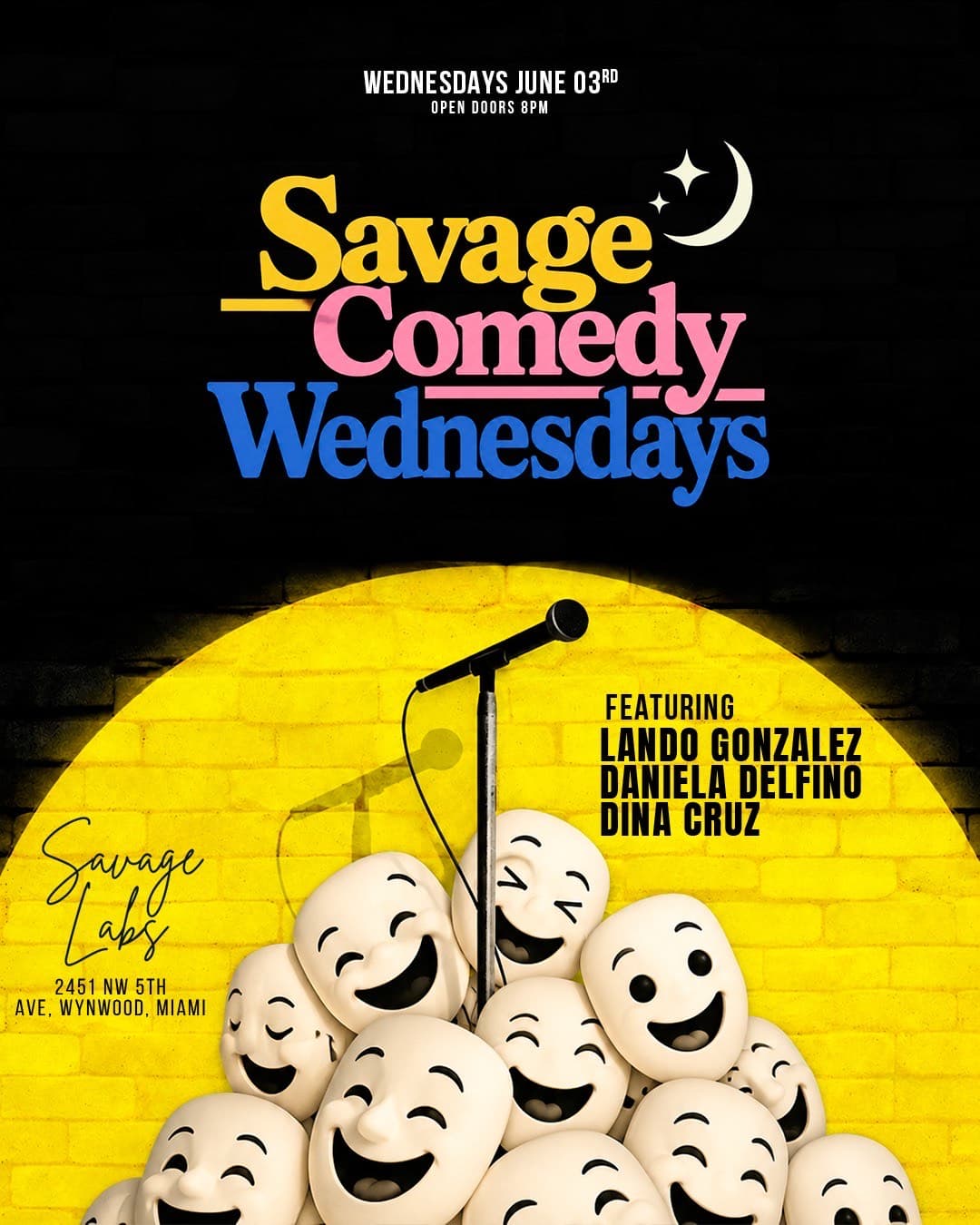 Savage Comedy Wednesdays event image