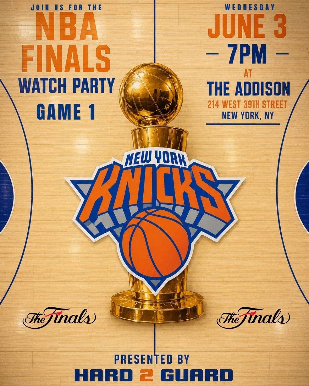 Hard2Guard NBA Finals Watch Party event image