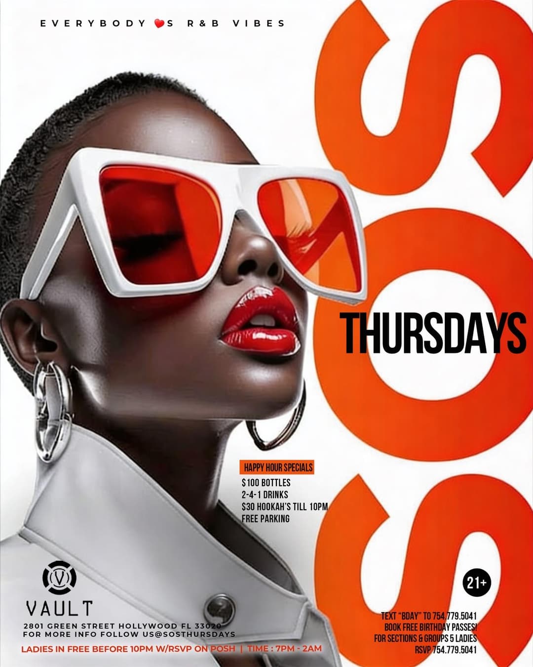 SOS Thursdays RnB Party 06/4/26 event image