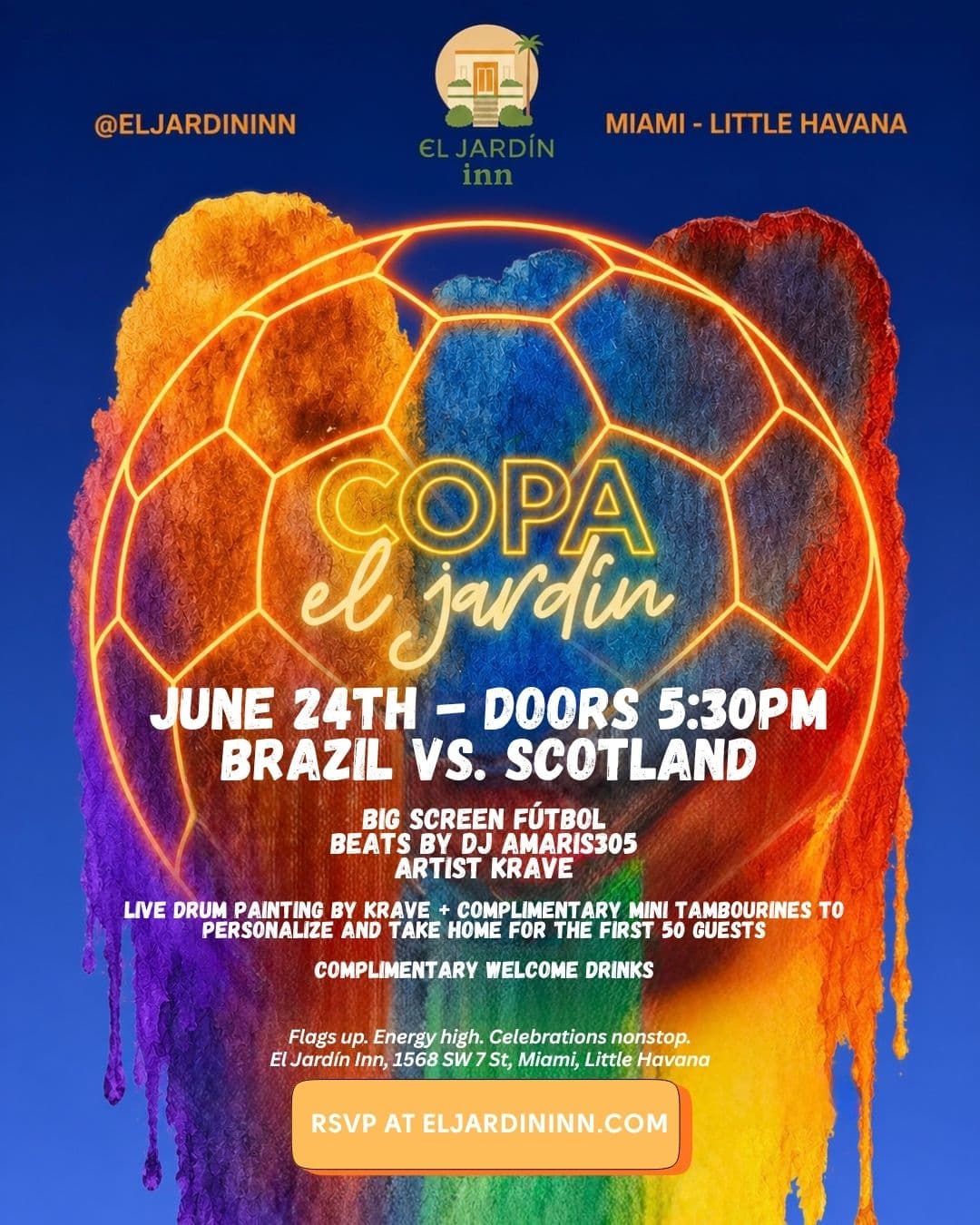 COPA El Jardín - Brazil vs. Scotland event image