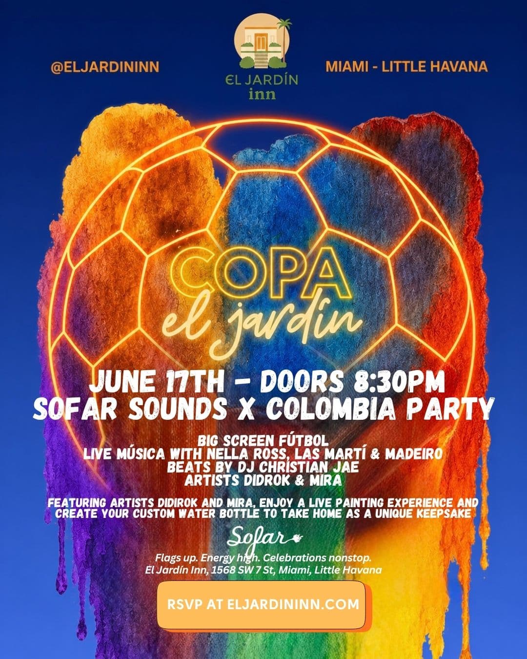 COPA El Jardín - Sofar Sounds x Colombia Watch Party event image