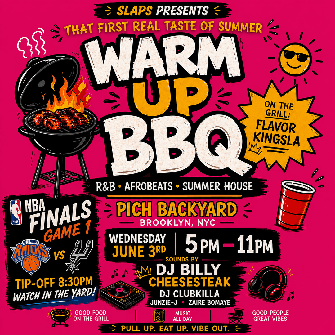 The WarmUp BBQ Backyard Party + Knicks watch party event image