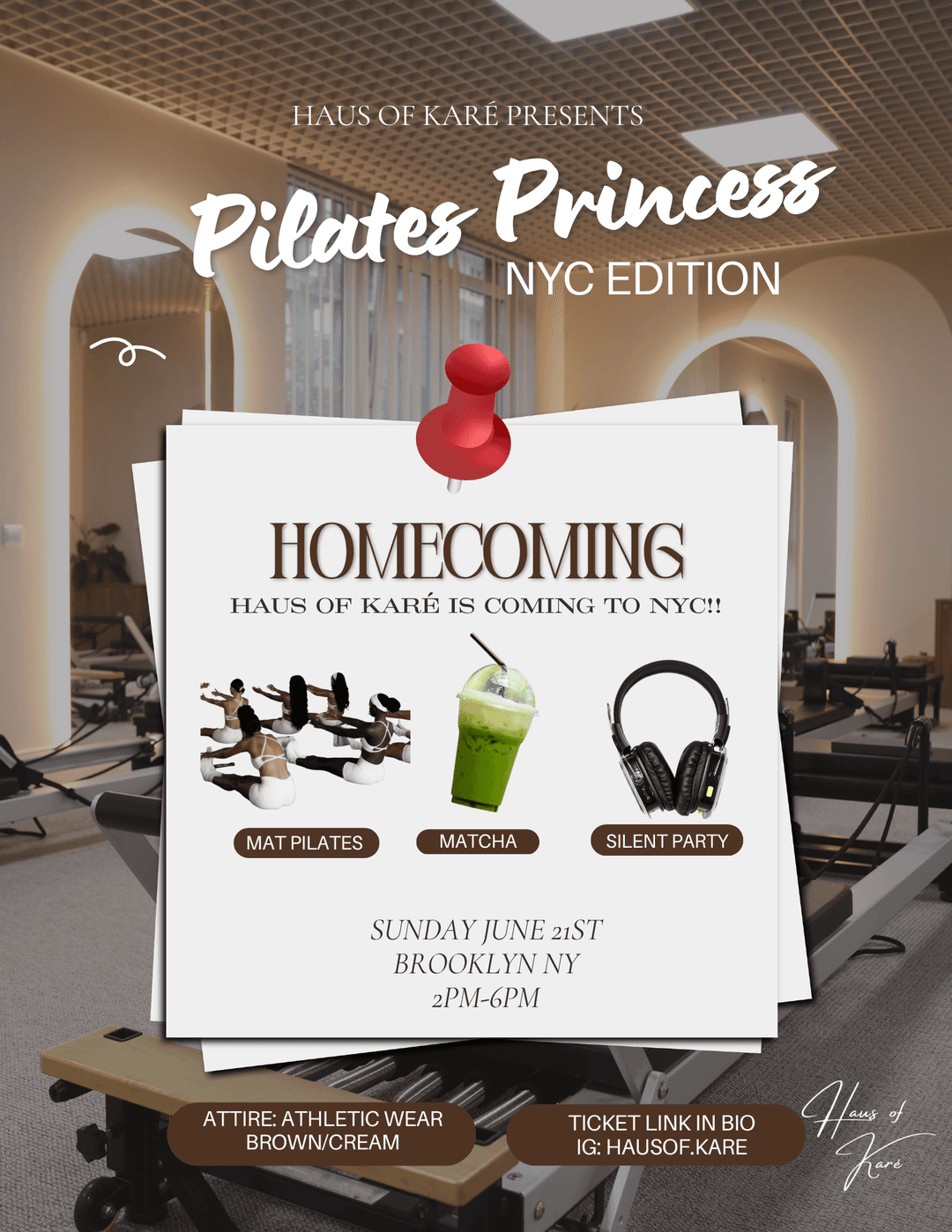 Pilates Princess (NYC) event image
