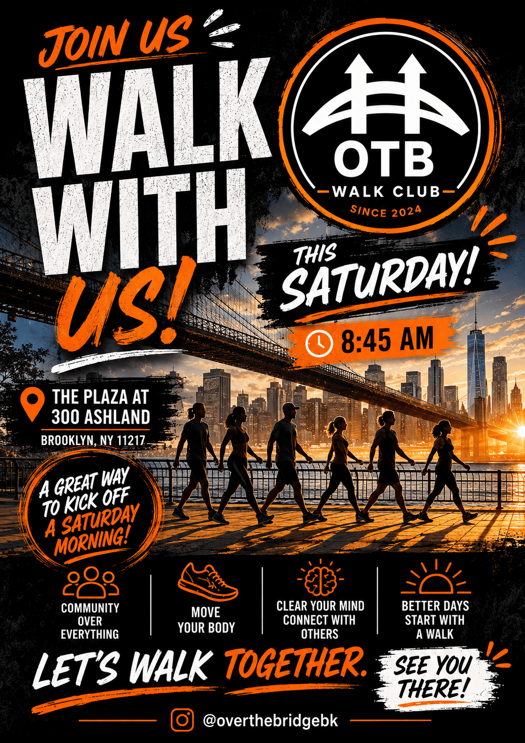 Over The Bridge Brooklyn, The Walk Club event image