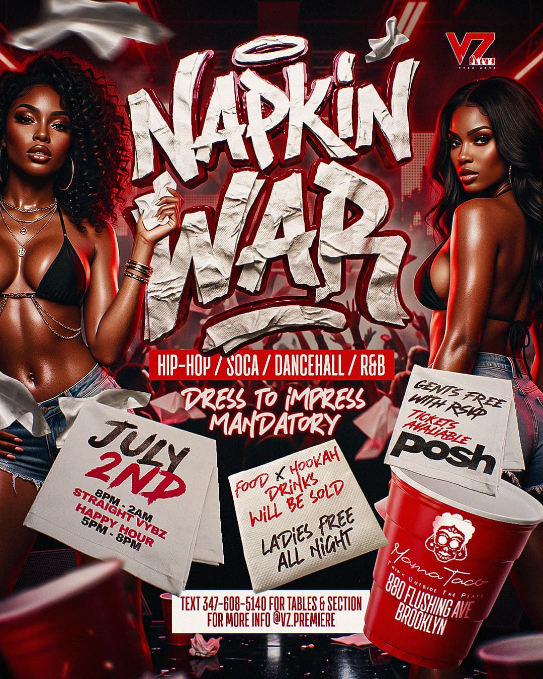Napkin War 🧻🔥 event image