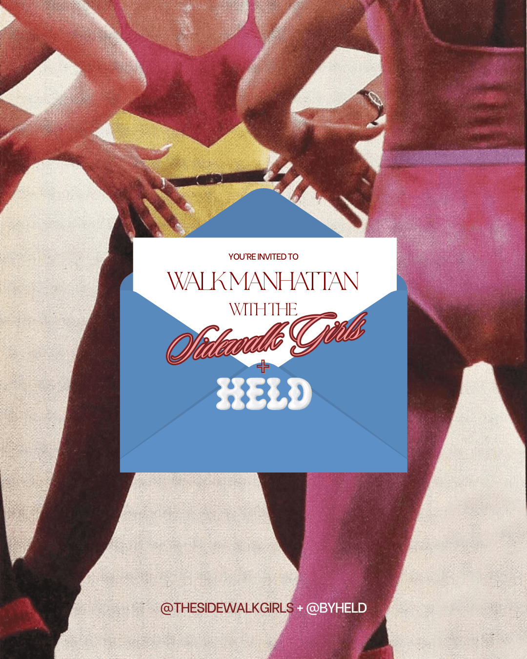 Walk Manhattan with The Sidewalk Girls + HELD event image