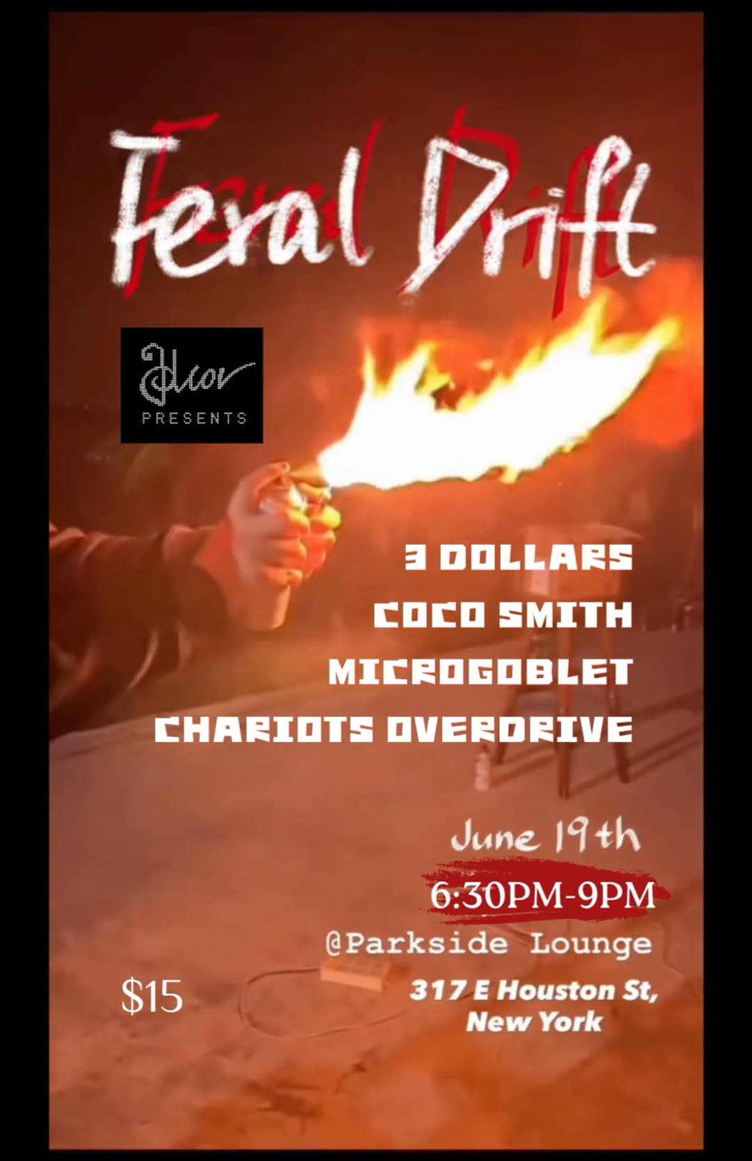 ALCOR Presents-Feral Drift event image