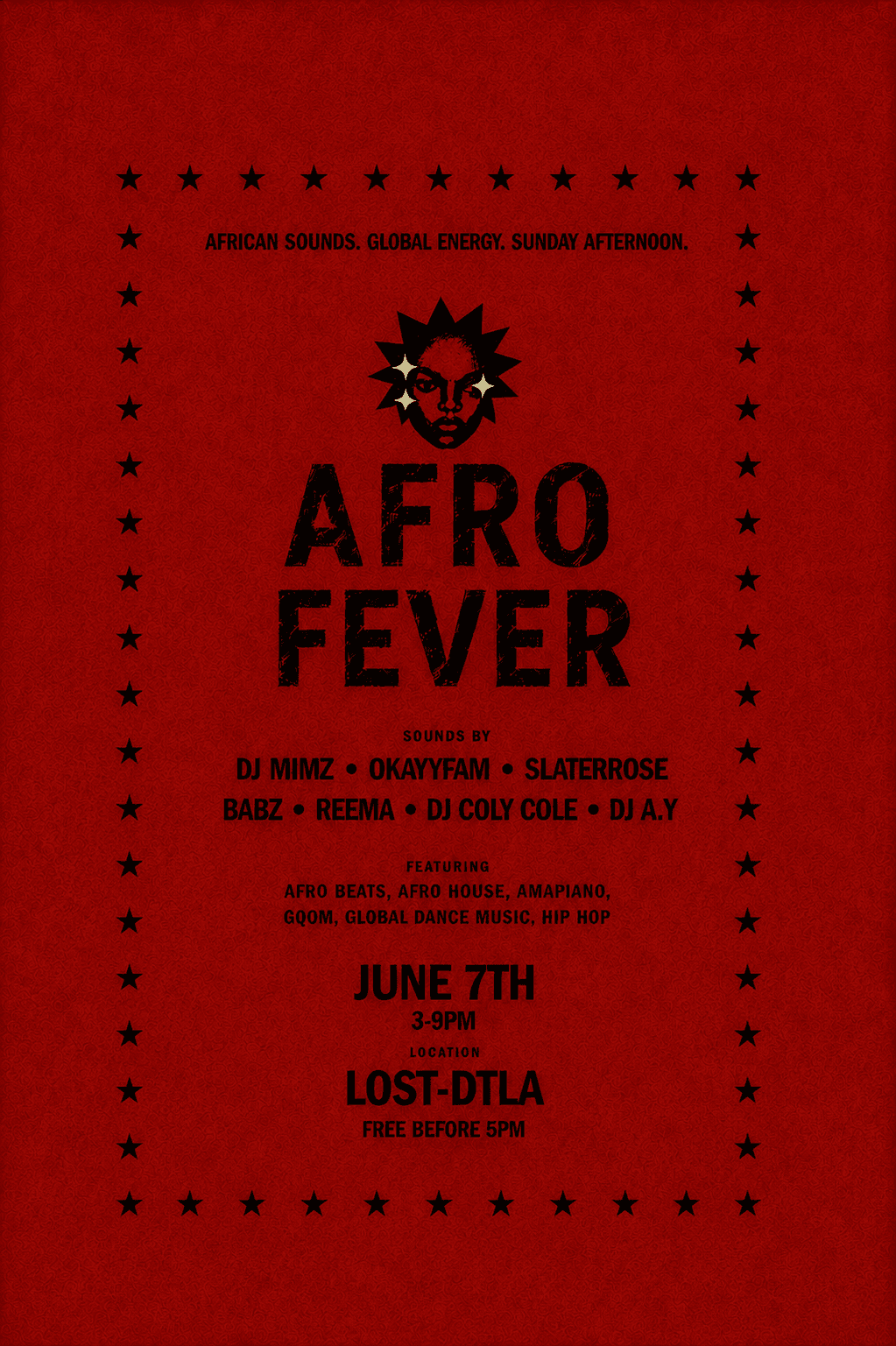 Afro Fever Day Party event image