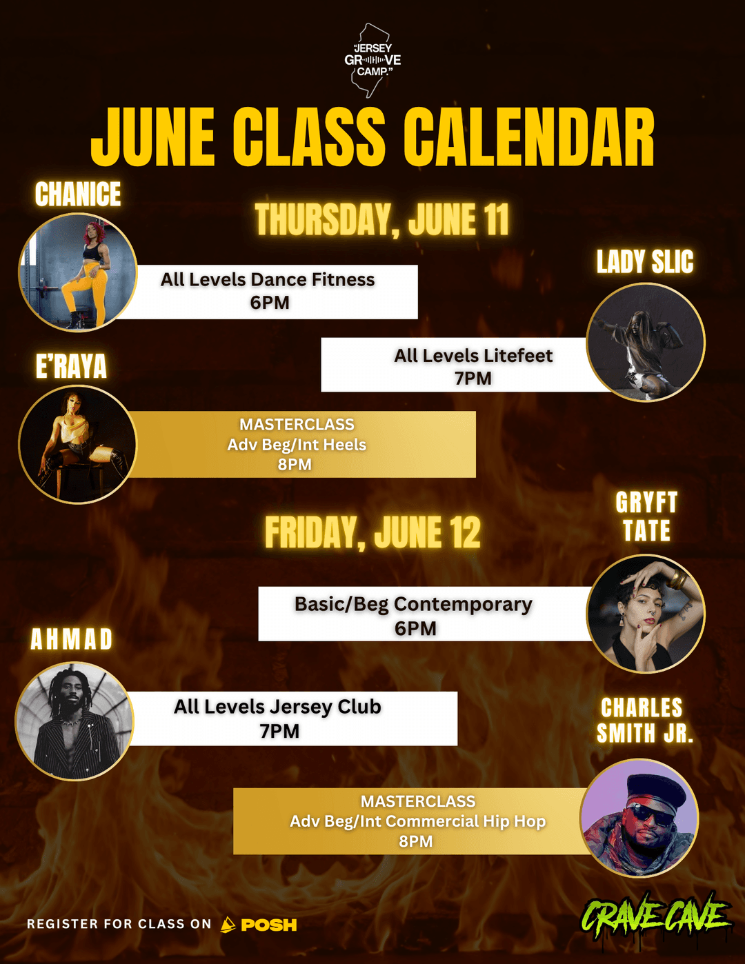 JERSEY GROOVE CAMP: June Calendar event image