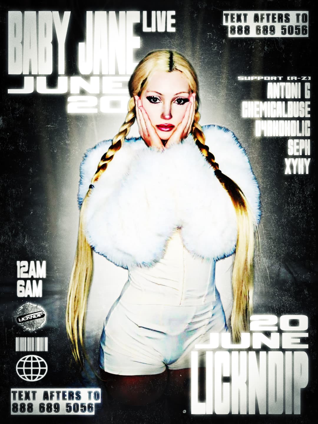 LICKNDIP:  BABY JANE 6/20 event image