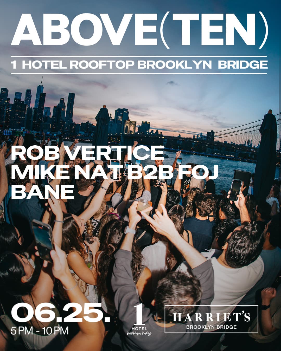 SPECIAL GUEST TBA 1 Hotel Rooftop: Thursday June 25th event image