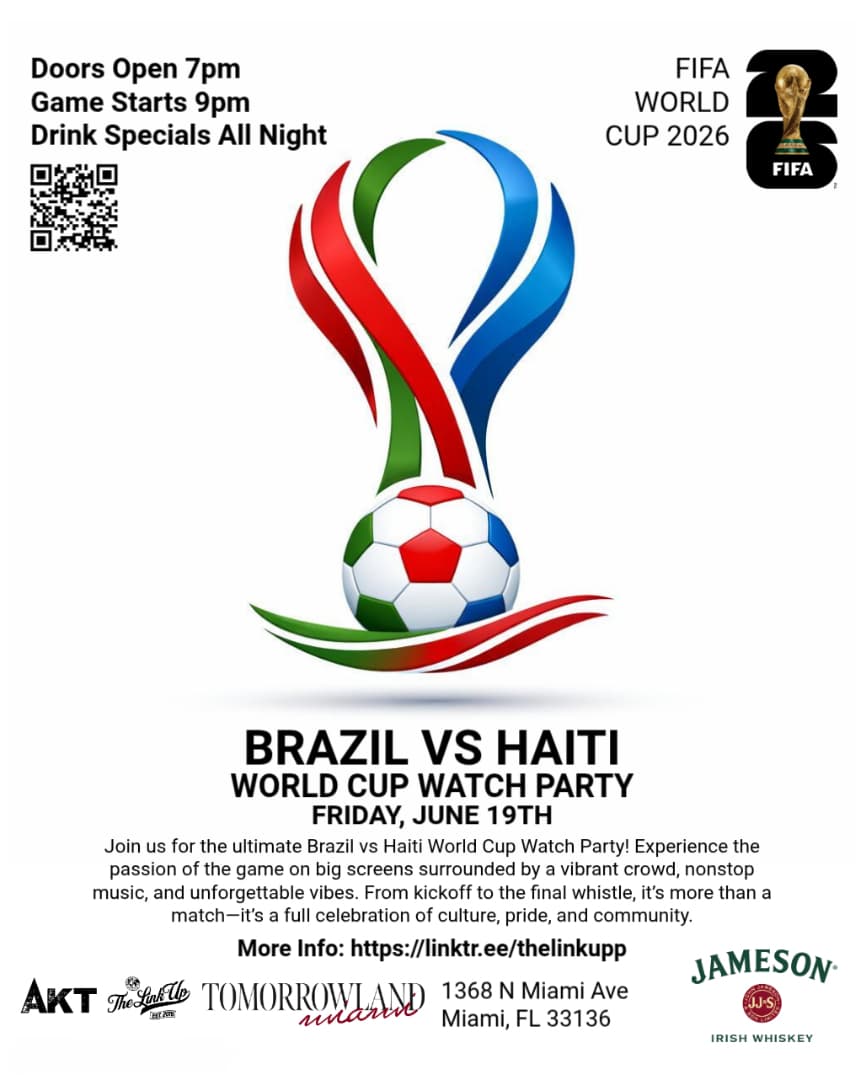 WATCH PARTY: Haiti vs Brazil World Cup 2026 event image