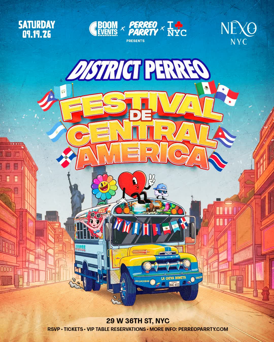 Festival De Central America Latin & Reggaeton Dance Party at NEXO CLUB event image
