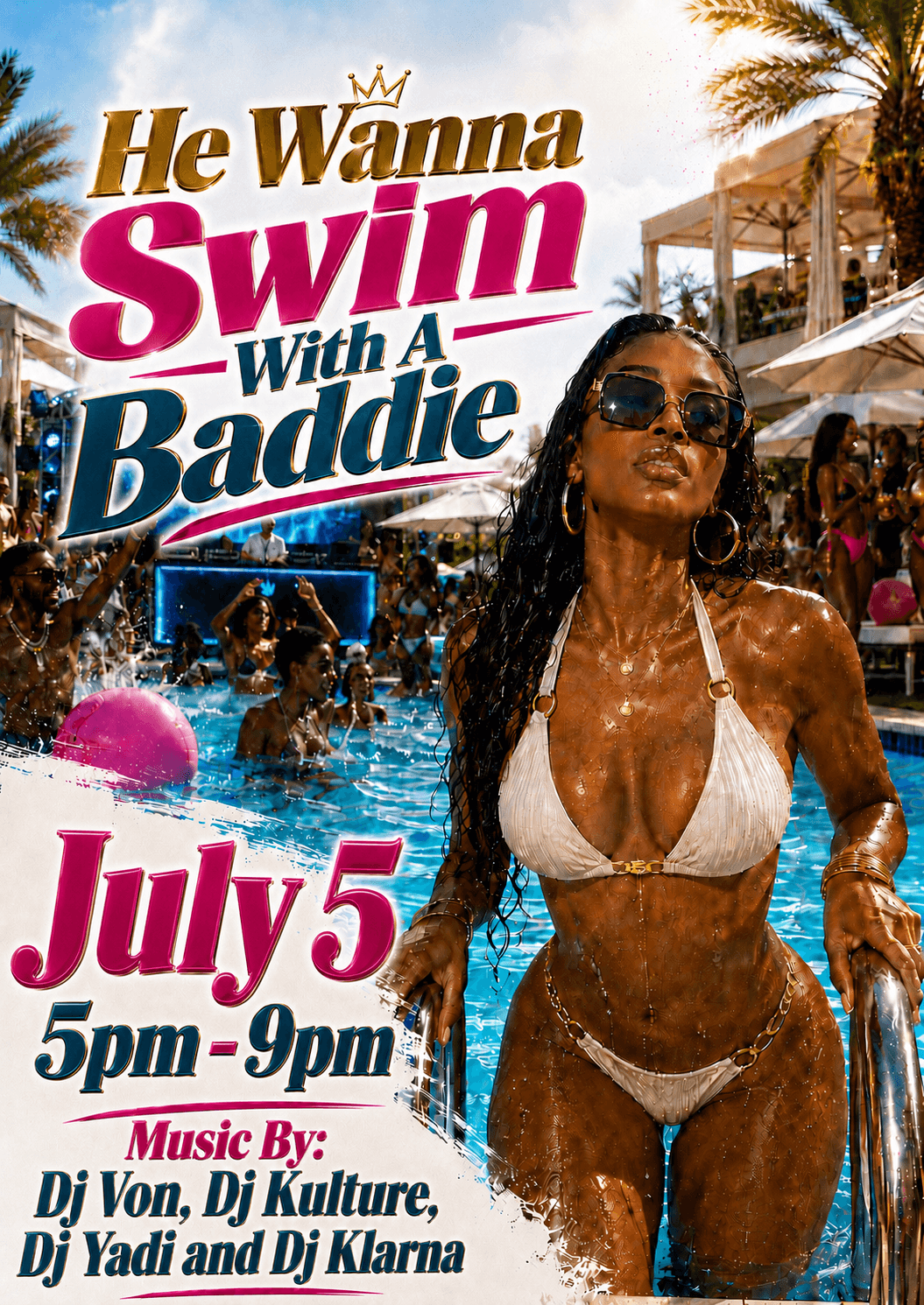 He Wanna  Swim With A Baddie event image